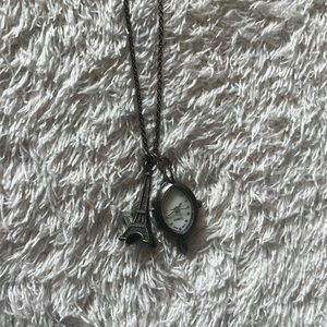 paris themed necklace